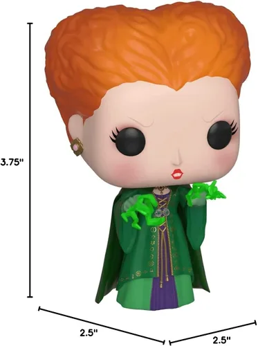 Miniatura 8 de POP Disney: Hocus Pocus – Winifred Sanderson con hechizo mágico Funko Pop! Figura de vinilo (incluye funda protectora compatible con caja Pop Box)
