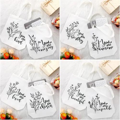 Miniatura 5 de Sieral 10 piezas de regalos inspiradores para mujeres, regalos de bolsa de lona con cremallera, regalo de agradecimiento para mujeres, regalo