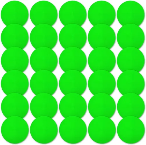 Miniatura 33 de Marcadores de punto de polietileno de 4 pulgadas/9 pulgadas, de goma antideslizante, marcadores de agilidad de conos de campo plano, puntos de suelo