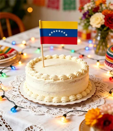 Miniatura 3 de JAVD CYPS - 100 banderas de Venezuela con palillos de dientes de Venezuela, mini palillo pequeño para cupcakes, banderas venezolanas, decoración