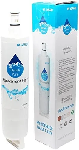 Filtro de agua de repuesto para refrigerador Whirlpool GD5RHAXNB00, compatible con cartucho de filtro de agua para refrigerador Whirlpool 4396508,