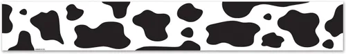 Miniatura 8 de Beistle Servilletas de bebidas con estampado de vaca para mujer, color negro, blanco, talla única (paquete de 2)