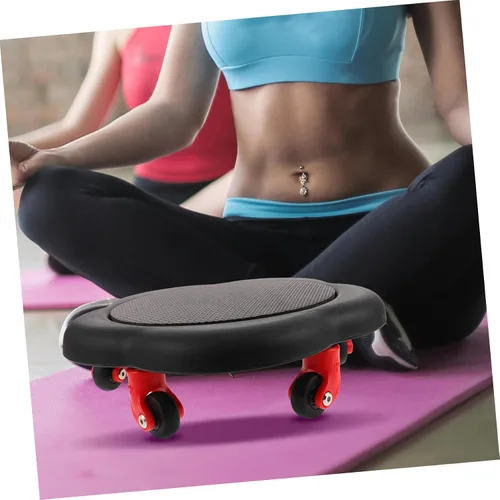 Miniatura 5 de Yardwe Discos de entrenamiento de diseño de cinco ruedas para ejercicios abdominales, equipo de entrenamiento de fuerza para entrenamiento portátil