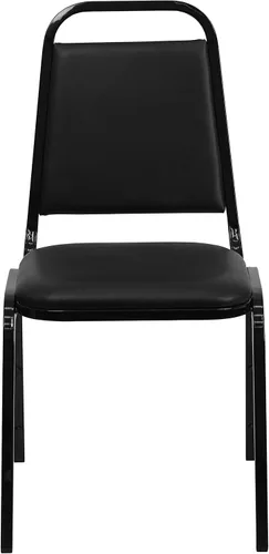 Miniatura 9 de Flash Furniture Juego de mesa de comedor laminada cuadrada de 5 piezas de 36 pulgadas, juego de comedor de restaurante con mesa, base en X y 4 Parte