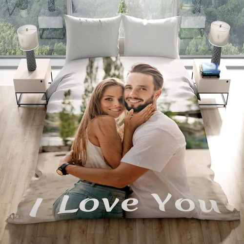 Miniatura 2 de inkArts Mantas personalizadas con foto, manta personalizada con mi propia foto, mantas personalizadas con imagen, regalos personalizados