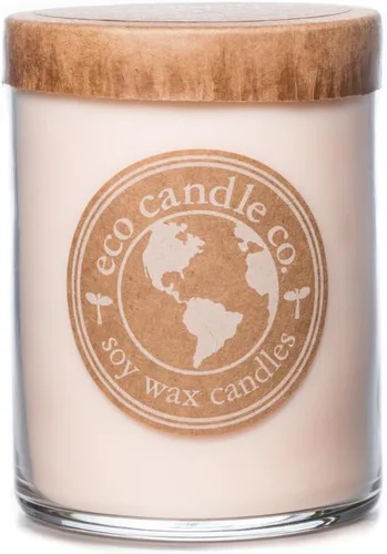 Miniatura 9 de Eco Candle Co. Vela Reciclada, Gardenia y Guayaba, 6 oz. – Aromas de Gardenia, Jazmín, Guayaba y Verdes Tropicales – 100% Cera de Soja, Sin Plomo