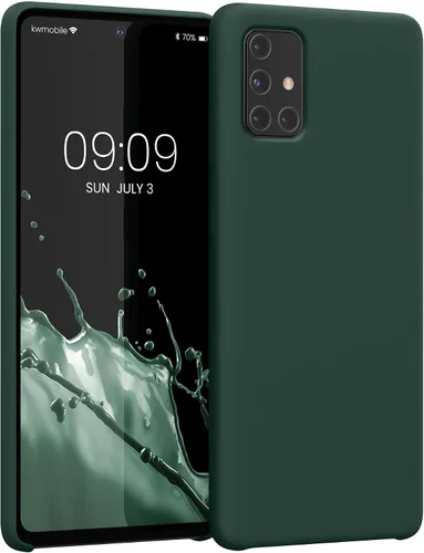 Miniatura 19 de kwmobile Funda compatible con Samsung Galaxy A32 5G - Funda de silicona TPU con acabado suave - Rosa impresionante