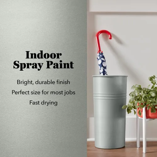 Miniatura 3 de Krylon K01406 Brilliant Aerosol, 11 onzas, acabado metálico plateado, a base de agua