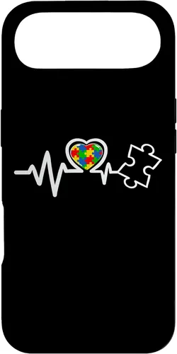 Miniatura 27 de Heart Puzzle Piece Heartbeat Cool Autism Awareness Case for iPhone 16