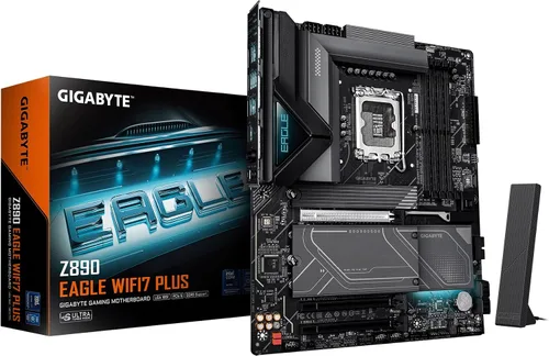 Miniatura 9 de GIGABYTE Z890 Eagle WIFI7 Intel Core Ultra (Serie 2) LGA 1851 tarjeta madre, ATX, DDR5, 4X M.2, PCIe 5.0, USB4, WIFI7, LAN 2.5GbE, EZ-Latch