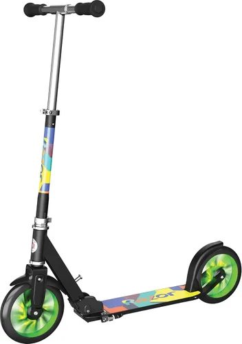 Razor A5 Lux Kick Scooter for Kids Ages 8+ - 8" Urethane Wheels, Aluminum Frame, Anodized Finish Featuring Bold Colors and Graphics, for Riders up