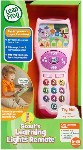 Miniatura 7 de LeapFrog Luces de aprendizaje de Violet con control remoto, rosa