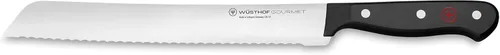 Miniatura 8 de Wüsthof Cuchillo de pan gourmet de 8 pulgadas, color negro