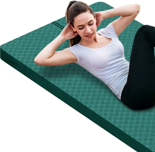 nuveti Tapete Grande para Ejercicios - Tapete de Yoga de 15mm/20mm/30mm de Grosor | Tapete de Ejercicios para Fitness, Yoga, Pilates, Estiramientos