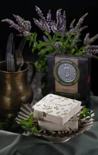 Miniatura 4 de Garisar Tahini Halva 60% Tahini – Halva – Halva de pistacho – Halva turca – Chocolate de caramelo – Postres – Dulces de Oriente Medio – Delicias