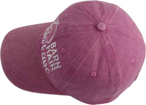 Miniatura 8 de Barn Hair Don't Care, gorra de béisbol bordada ajustable de algodón, regalos para amantes de los caballos para mujeres y hombres
