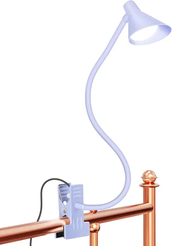 Miniatura 12 de LiFMIRA - Luz con clip USB para leer, luz de lectura con 3 modos de color, 10 niveles de brillo, luz de abrazadera para cuidar los ojos, luz de Negro