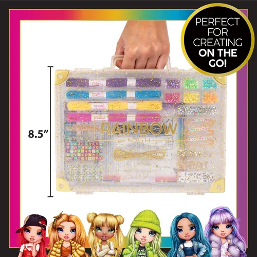 Miniatura 5 de Rainbow High El mejor diseñador de joyas, kit de fabricación de joyas de bricolaje, diseño de más de 20 piezas de joyería, gran actividad de fin