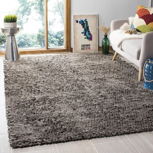 Miniatura 5 de MARTHA STEWART x SAFAVIEH MSR3124C - Alfombra hecha a mano de lana de damasco y viscosa de 8 pies 6 pulgadas x 11 pies 6 pulgadas x 11 pies 6