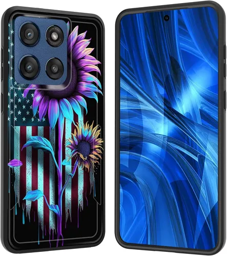 Miniatura 10 de Funda para Moto G 5G 2023, [probada en caídas de grado militar], resistente, resistente, resistente, a prueba de golpes, funda protectora