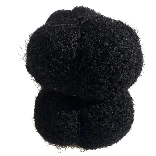 Miniatura 17 de Cabello humano afro ajustado para rastas, ideal para hacer mechas, reparar extensiones, torcer o trenzas, 4 manojos por paquete, rubio claro #613
