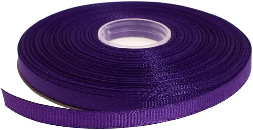 Miniatura 52 de Cinta de grogrén sólido de 25 yardas cada rollo, borde tejido 100% poliéster (1/4 pulgada, beige)