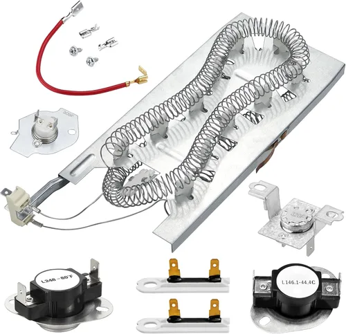 【Actualizado】W11045584 W11344457 8527865 WP3387747 Elemento calefactor para Maytag Bravos XL Kenmore y Whirlpool Duet Cabrio Secadores MEDB835DW4
