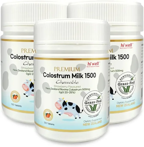 Miniatura 9 de Hi Well Premium Calostrum1500 120 tabletas (1)