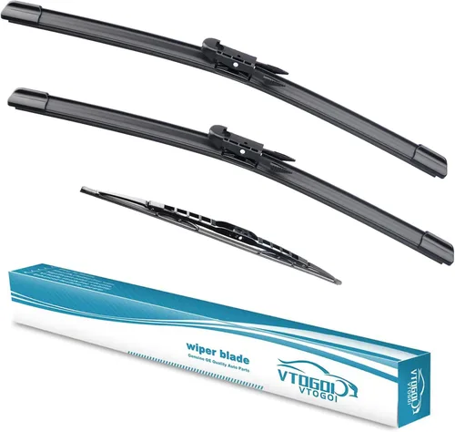 Miniatura 27 de VTOGOI escobillas de limpiaparabrisas con juego de escobillas traseras para BMW X3 2004-2010, repuestos de limpiaparabrisas automotrices, que