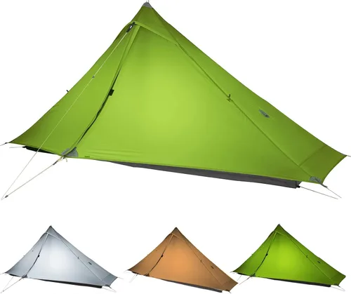 Miniatura 10 de 3F UL Gear Lanshan PRO Lanshan Tienda de campaña ultraligera Tienda de campaña ultraligera para 3 estaciones para 1 persona o 2 personas, camping