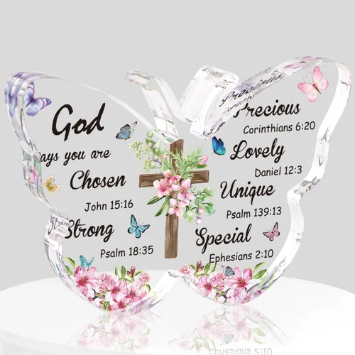 MGahyi Regalos cristianos para mujeres y hombres, regalos inspiradores con versículos de la Biblia, regalos religiosos con las Escrituras para