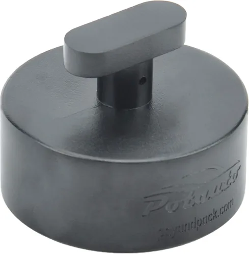 Miniatura 14 de Potauto Adaptador Universal de Aluminio para Gato Hidráulico Soporte Compatible con BMW, Mini, Vehículos (Cant. 1, Negro)