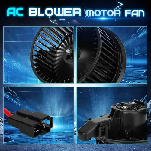 Miniatura 5 de Ventilador de motor de ventilador de HVAC delantero para Ford Expedition 2007-2008/Lincoln Navigator 700225, 615-00114, 2311711, PM9370,7L1Z-19805-D
