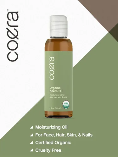 Miniatura 4 de Coera Aceite de neem para piel, cabello y uñas, 4 onzas líquidas, certificado orgánico, libre de parabenos, SLS y fragancias
