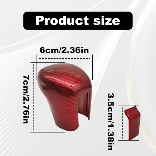 Miniatura 2 de Compatible con Honda Civic de 10ª generación Sedan Hatchback Coupe 2021 2020 2019 2018 2017 2016 CVT Transmisión automática Accesorios para palanca