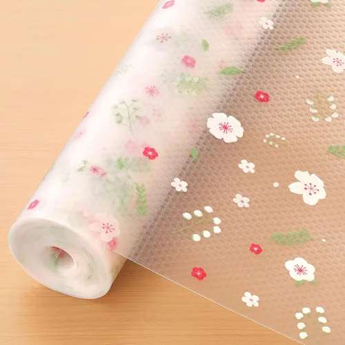 Miniatura 24 de Cooyes Revestimiento para estanterías – Revestimiento de gabinete y cajón no adhesivo prémium para cocina – Papel impermeable con patrón moderno