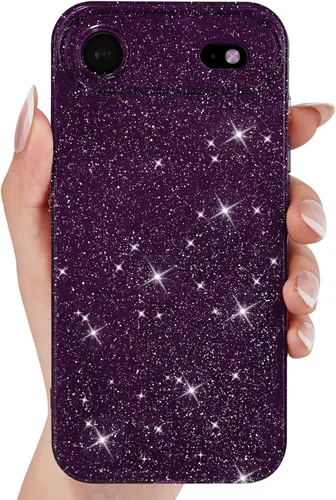Miniatura 53 de Svanove Funda para iPhone 11 con Purpurina, Brillante Femenina Linda con Brillo Resplandeciente Reluciente Luminosa Funda de Teléfono para Mujeres