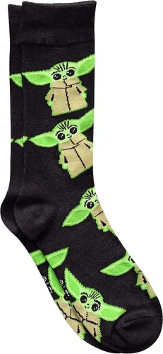 Miniatura 3 de STAR WARS Baby Yoda Cosplay and All Over Print Mens Crew Socks 2 Pair Pack