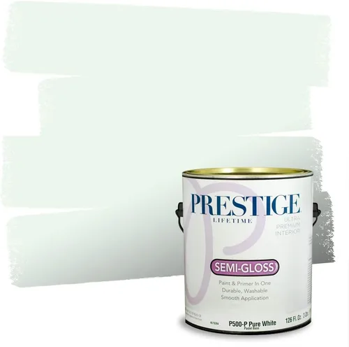 Miniatura 142 de PRESTIGE Pintura interior e imprimación en uno, azul cielo, semi-brillante, 1 galón