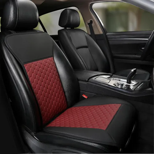 Miniatura 13 de Black Panther Funda para asiento de automóvil, protector de automóvil de lujo, funda universal antideslizante para asiento del conductor con 1