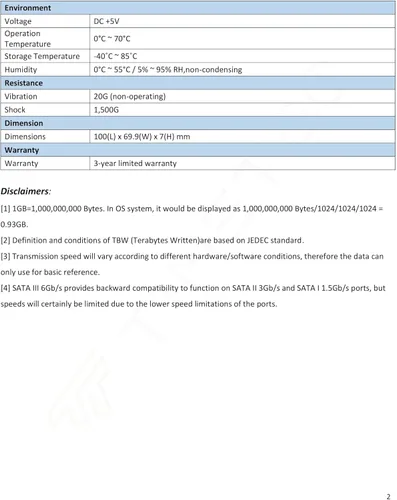 Miniatura 8 de Timetec 256GB SSD 3D NAND SATA III 6Gb/s 2.5 pulgadas 7mm (0.28") Velocidad de lectura de hasta 530 MB/s SLC caché Unidad interna de estado sólido