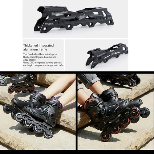 Miniatura 5 de Patines en línea para niñas y niños, patines profesionales para mujeres, hombres y adultos, cuchillas ajustables para principiantes