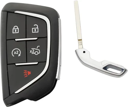 Miniatura 2 de Funda de repuesto para llavero Cadillac Escalade CT5 CT6 CTS XT6 (5 botones)