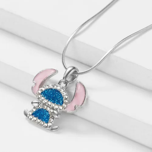 Miniatura 3 de Stich - Collar de regalo de cumpleaños con temática para niñas, accesorio de joyería para adolescentes, relleno de calcetín de Navidad de moda