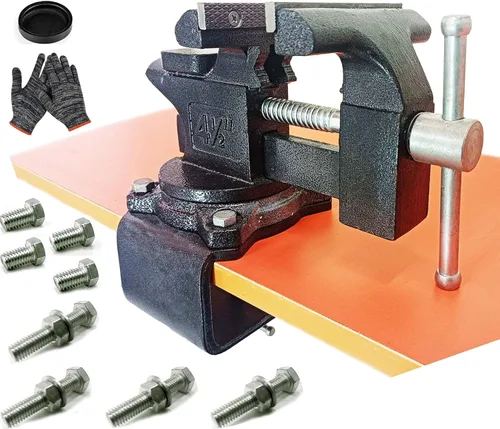 Miniatura 13 de MYTEC Abrazadera de Tornillo para el Hogar, Abrazadera de 2.5