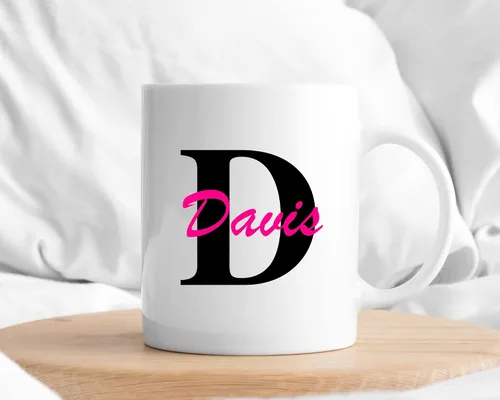 Miniatura 4 de Taza de café con nombre personalizado, taza de café con monograma, nombre personalizado y taza de café inicial, taza de café al mejor precio