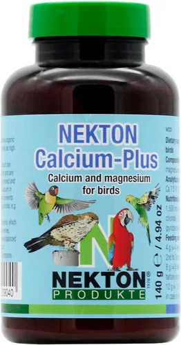 Nekton Calcio Plus - Calcio con Magnesio y Vitaminas, Blanco, 140g/5 oz