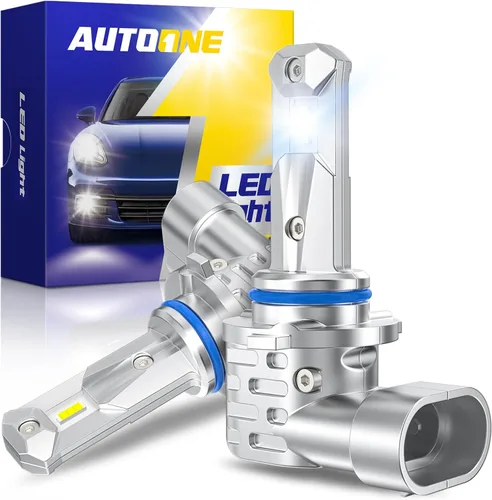 Miniatura 12 de AUTOONE Bombillas LED antiniebla H8 H11 H16 o DRL, 6000 K blancas superbrillantes para repuesto de luces antiniebla de automóvil, 50000 horas
