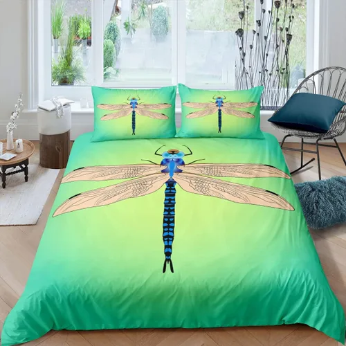 Miniatura 11 de Jingzhang Juego de ropa de cama de teñido anudado colorido mármol adolescente niña ropa de cama acuarela pastel rosa azul púrpura juego de funda