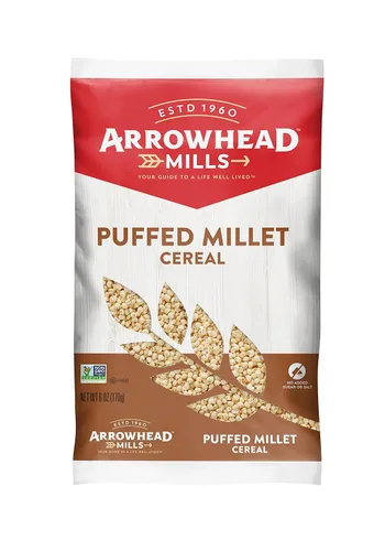 Miniatura 7 de Arrowhead Mills Cereal, Trigo inflado, bolsa de 6 oz. (paquete de 12)